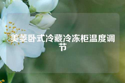 美菱卧式冷藏冷冻柜温度调节